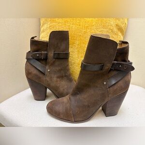 Rag and Bone Brown leather/Suede Ankle Boots-Size 9 -GREAT CONDITION